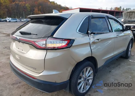 2018 Ford Edge Titanium from USA, damaged, VIN 2FMPK4K86JBB30315